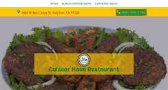 Desktop Screenshot of gulzaarhalaal.net